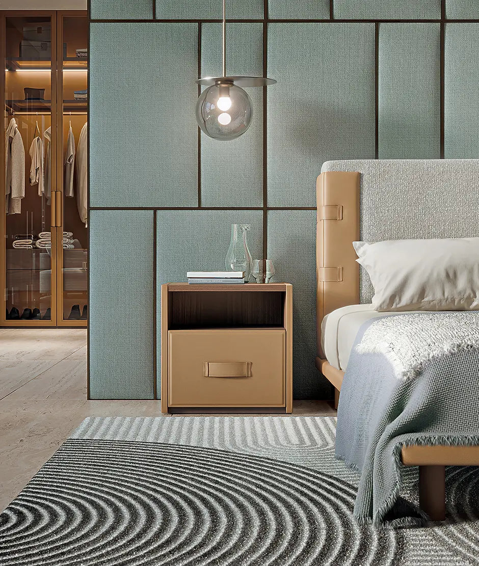 Thiết kế tủ đầu giường - điểm nhấn cho bản phối nội thất phòng ngủ
