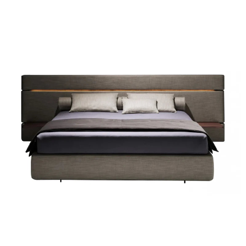 Bộ giường Twils Infinito 2.0 x 2.0 m bọc da Cat. E