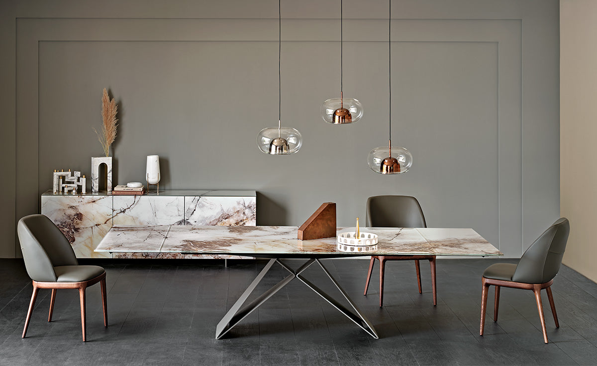 Bàn Ăn Cattelan Italia Premier Crystalart Drive