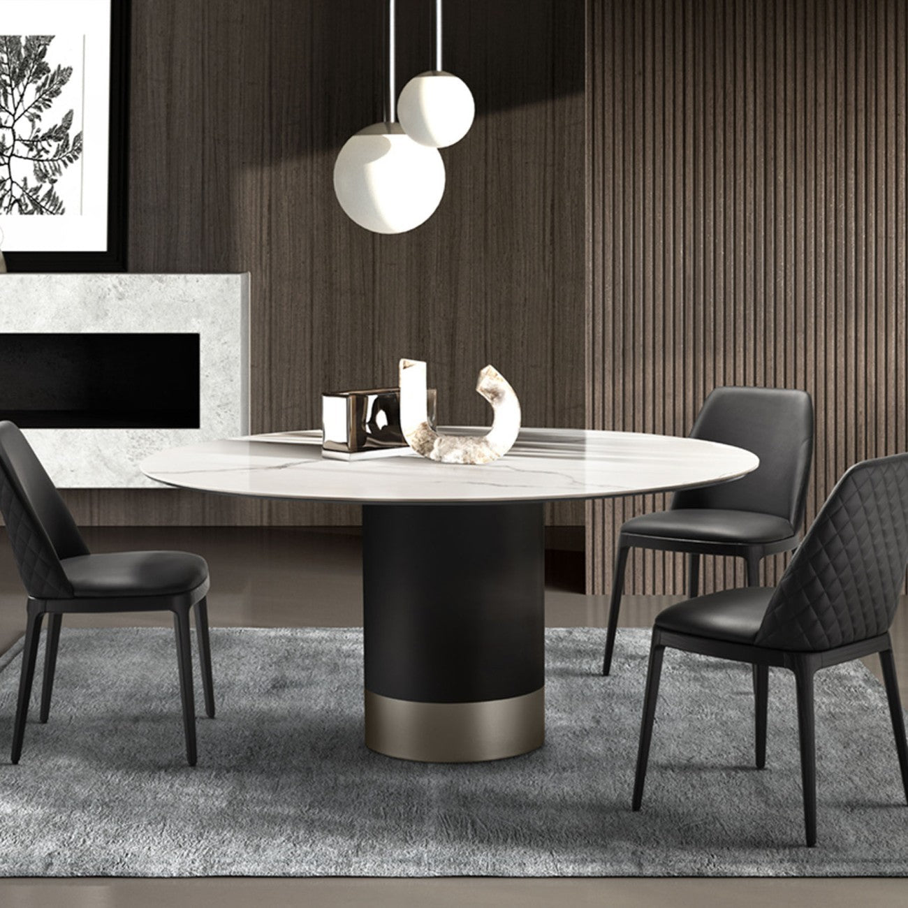 Bàn ăn tròn Eforma Cilindro